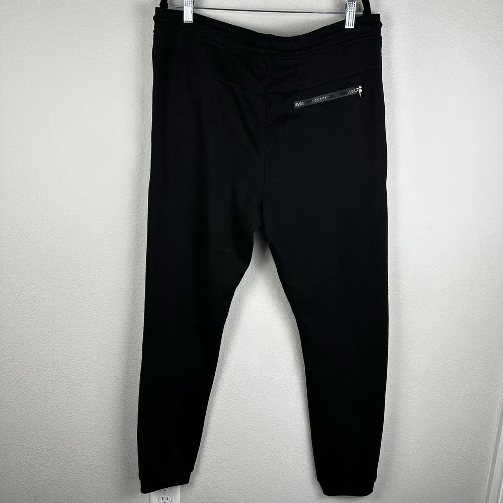 Go Change‎ Jogger Men's XL Black Sweatpants Rear Zipper Pocket NWT - Picture 5 of 6